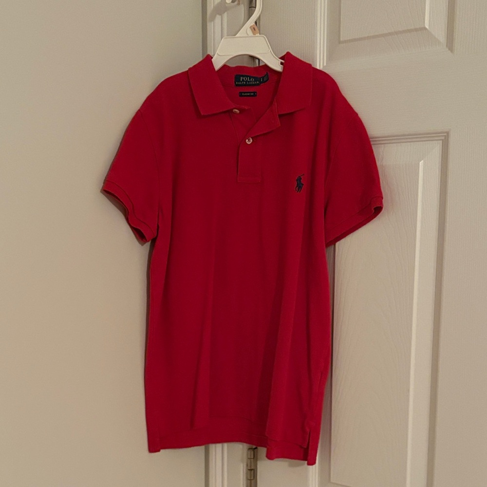 Polo by Ralph Lauren Women's Classic Red Polo